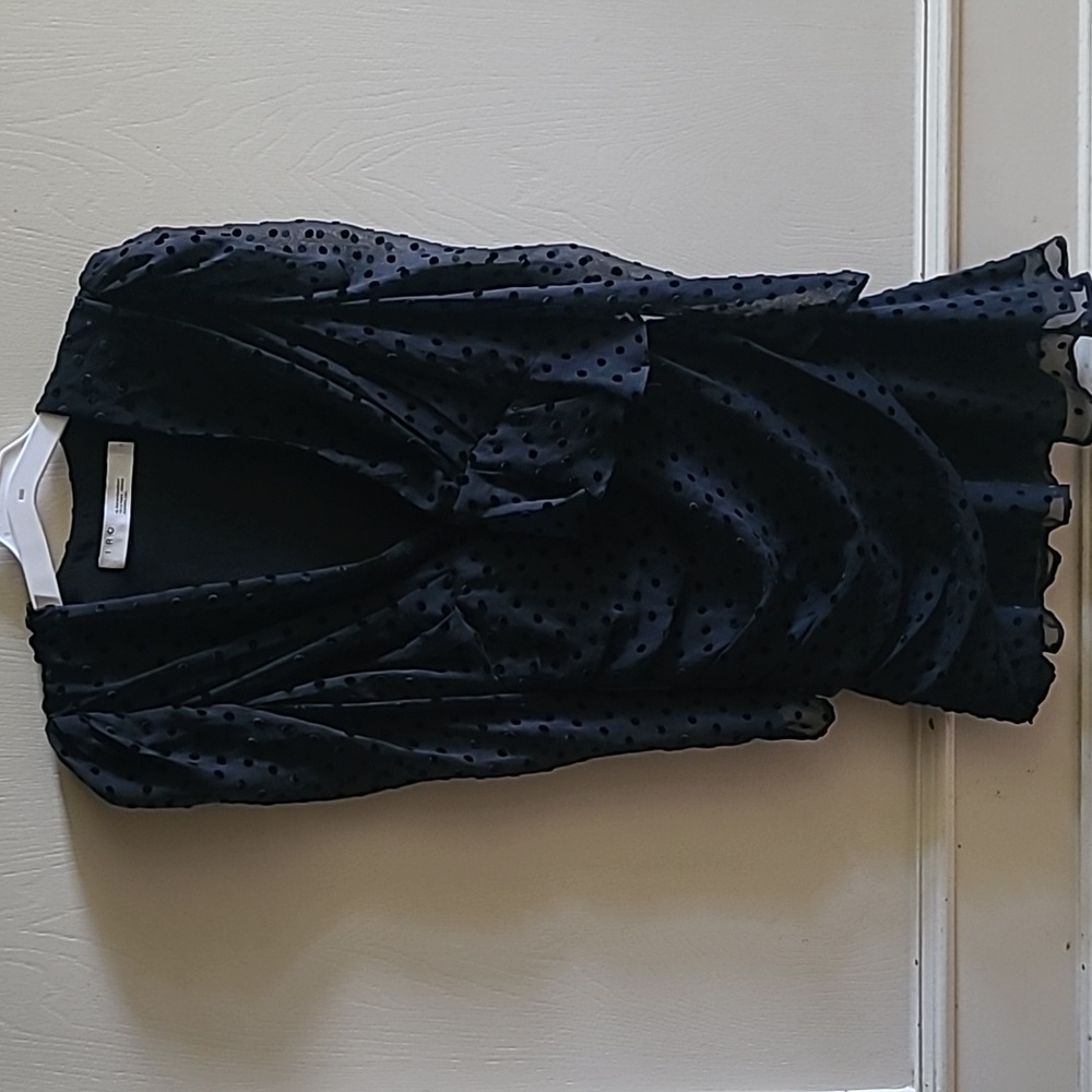 IRO Callagan Asymmetrical Ruffle Mini Dress Sz 34 US 2 - Picture 4 of 10
